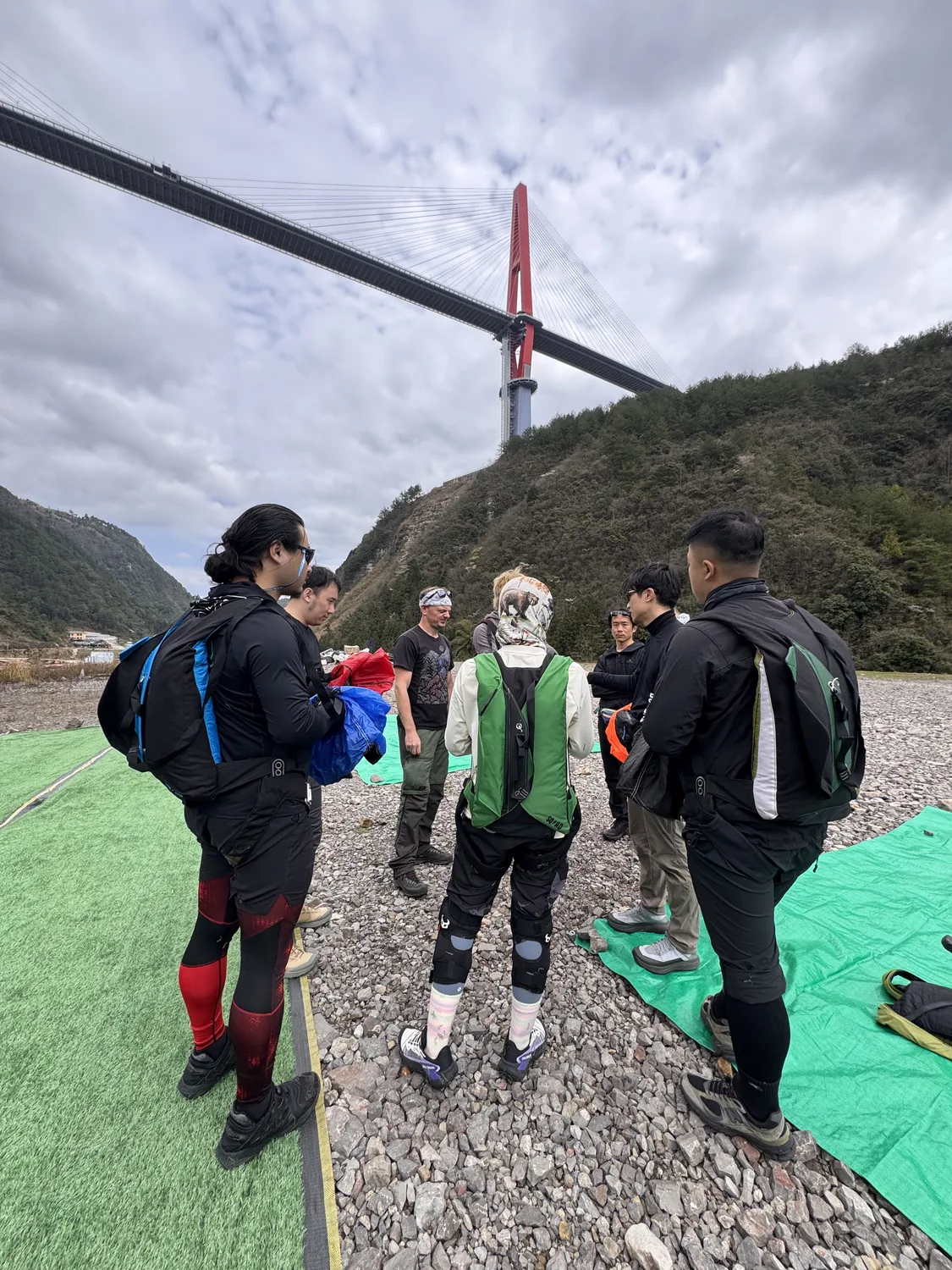 China BASE jumping course